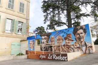 image du site du Lycée Le Rocher